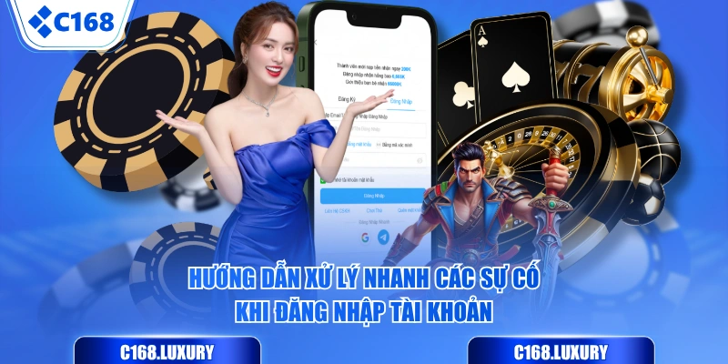 Hướng dẫn xử lý nhanh các sự cố khi đăng nhập tài khoản